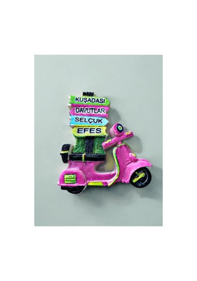 Kuşadası / Davutlar / Selçuk / Efes Temalı Kabartmalı Polyester Magnet 6,5cm X 6,5cm 72614387
