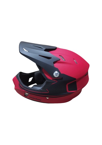 Asistan Ks-05 Fullface Kırmızı L 59-60cm Bisiklet Kaskı