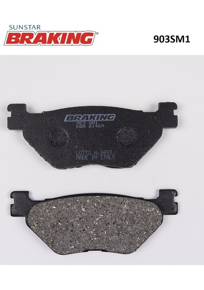 Yarı Metalik Arka Fren Balatası / Yamaha / Xvs Mıdnıght Star / 1300cc / Arka / 2007-2008-2009-2010-2011-2012-2013-2014-2015-2016