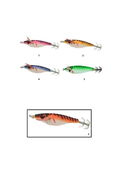 Captain 3003 Kalamar Zokası 6cm Excelance Squid