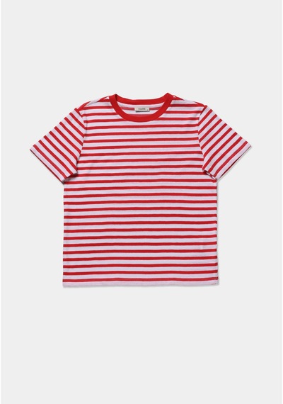Colins Regular Fit Yuvarlak Yaka Çizgili Kadın Kirmizi Kısa Kol Tişört Cl1079954 Q1.v2 Red Kırmızı Colins Regular Fit Yuvarlak Yaka Çizgili Kadın Kirmizi Kısa Kol Tişört Cl1079954 Q1.v2 Red Kırmızı