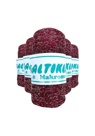 5 Adet Polyester Simli Makrome İpi SG-1560