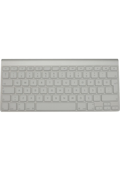 Apple Magic Keyboard A1314 A1242 Türkçe Q Uyumlu Klavye Koruyucu Iso Ters L Enter Silikon Pembe Altın