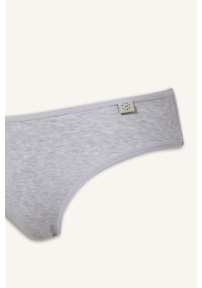DeFacto Ribana 3'lü Askılı Brief Külot-Fall in Love D6404AX25SPGR93