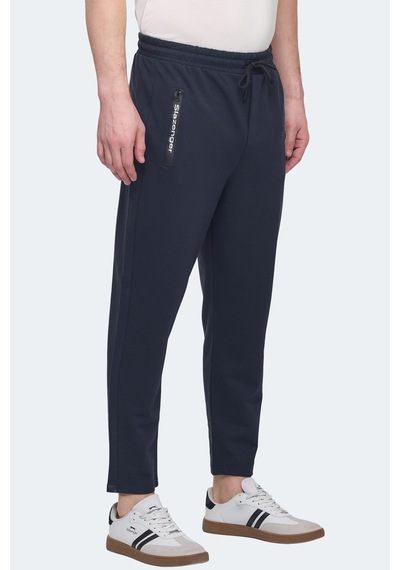 Slazenger Olı In Erkek Fermuar Cepli Lacivert Eşofman Altı Lacivert