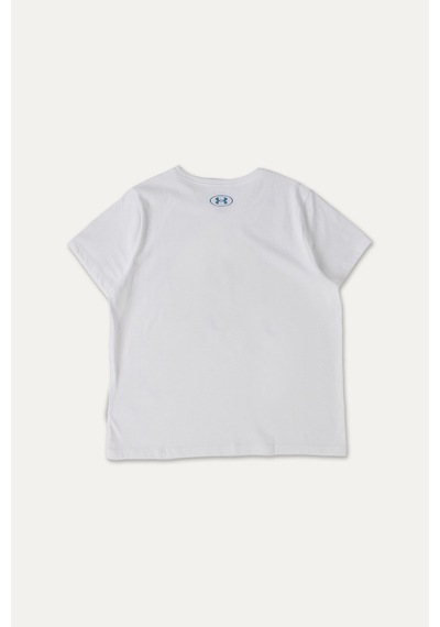 Under Armour Kız Çocuk Tişört 1389765-100 BEYAZ