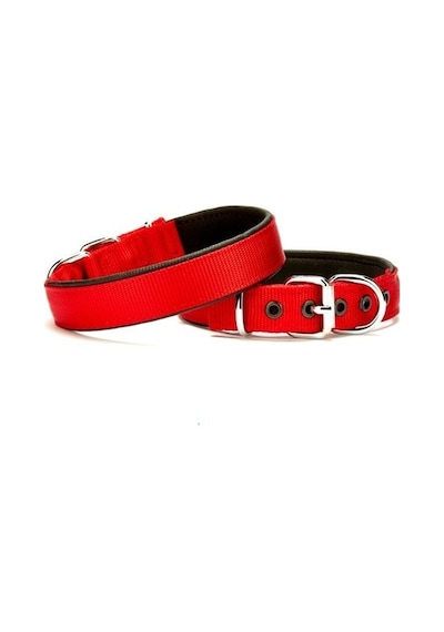 Doggie  Softlu  Dokuma  Köpek  Tasması  2.5  Cm  x  50  Cm  Kırmızı