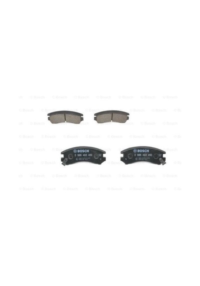 Bosch 0986493450 Disk Balata - Ön - Wva 21344 - 115x47.5x16 Mm 4106028b85