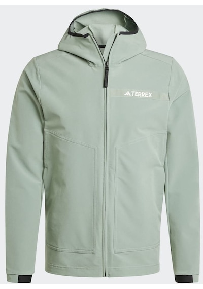 Adidas In2891 Mt Softshel Jkt Erkek Mont Yeşil