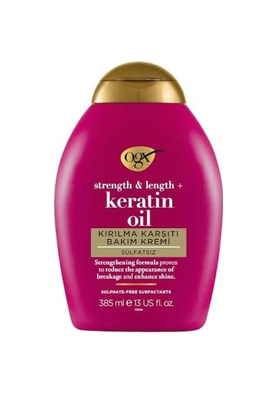 Keratin Oil Saç Bakım Kremi 385 Ml