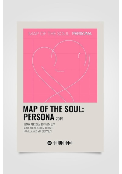 512 Store Bts Müzik Albüm Poster Seti, Btsmüzikseti