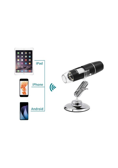 Wifi Usb Dijital El Tipi Mikroskop Kablosuz Endoskop Kamera 8 Ledli