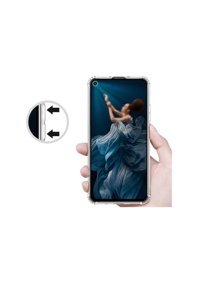 Huawei Nova 5T Kilif Seffaf Nitro Anti Shock Kapak 389752331