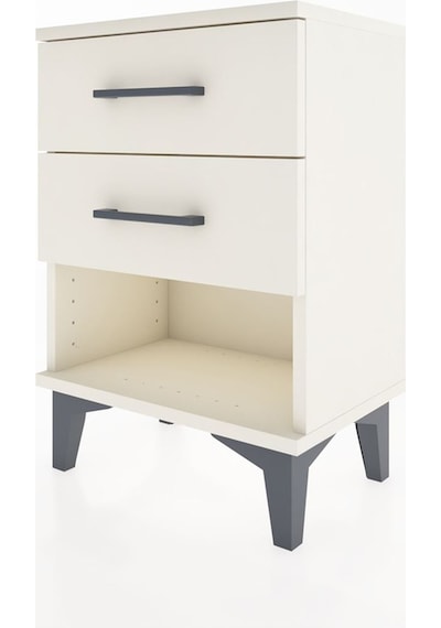 Arges Komodin 2 Çekmeceli 44x30x64 Aytaşı-aytaşı Aytaşı