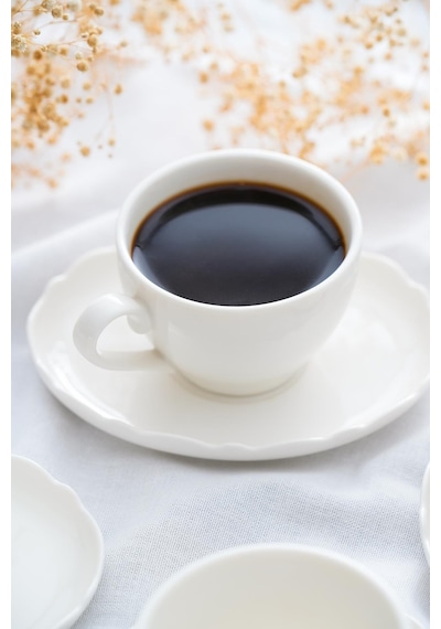 Acar Nirvana 6 Kişilik Porselen Çay-kahve Fincanı Takımı - 210 Ml