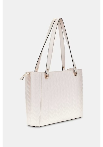 Guess Stacey Tote Çanta-gg974125 Beyaz