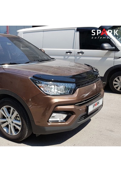 Ssangyong Tivoli 2015- Yılı Ve Sonrası Uyumlu Kaput Rüzgarlığı 3mm Siyah