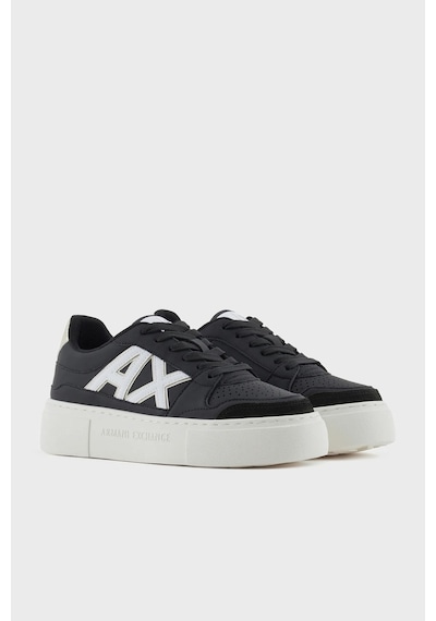 Armani Exchange Kadın Ayakkabı Xdx147 Xv830 T780 Siyah-Gold Siyah - Altın