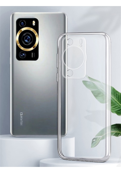 Huawei P60 / P60 Pro Slim Serisi Soft Silikon Kılıf Şeffaf Al3324