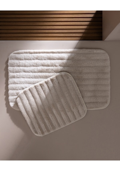 Madame Coco Elvane 2'li Banyo Paspası - Ekru 8684427344927 Çok Renkli