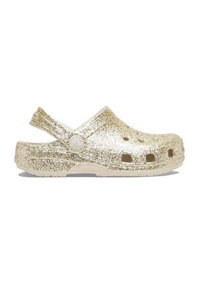 Crocs Classic Chunky Glitter Clog T Çocuk Terliği 211940-0lhbej Bej