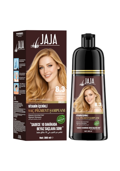 Jaja Fındık Kabuğu 8.3 Beyaz Kapatıcı Şampuan 300 Ml Tüm Saç Tipleri
