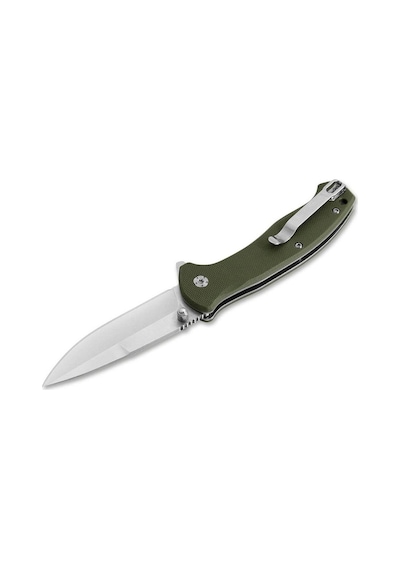 Maserin Sport Knife Spearpoint G10 Black Kamp Çakı Siyah