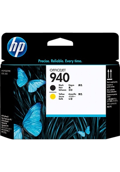 Hp 940 C4900A Siyah Ve Sarı Baskı Kafası