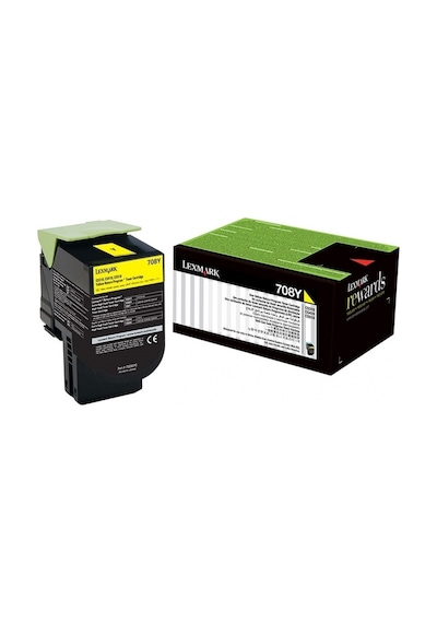Lexmark Cs310-70C80Y0 Sarı Toner.Cs310N
