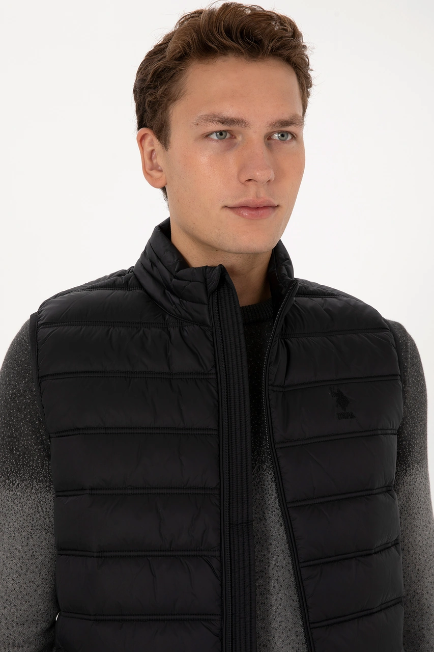 U.s. Polo Assn. Erkek Siyah Yelek Dokuma 50310039-vr046 Siyah