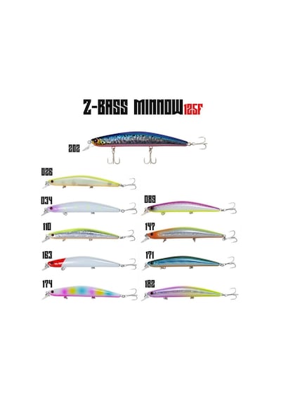 Fujin Z-Bass Minnow 125F Yapay Yem 21 G