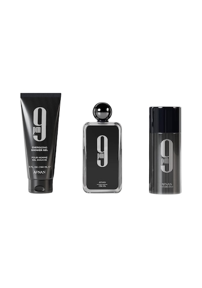 Afnan 9pm Edp 100 Ml + Shower Gel 150 Ml + Deospray 150 Ml Erkek Parfüm Seti Oryantal
