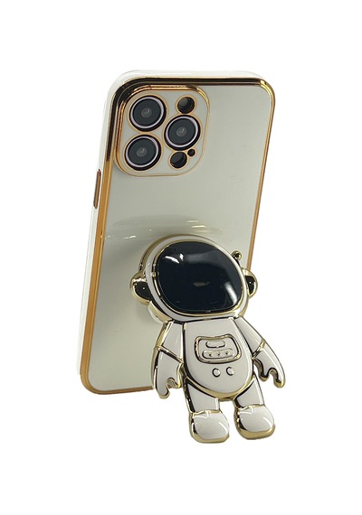 Nettech Apple Uyumlu iPhone 13 Pro Max Astronaut Seri Arka Koruma Kılıf - Siyah Siyah