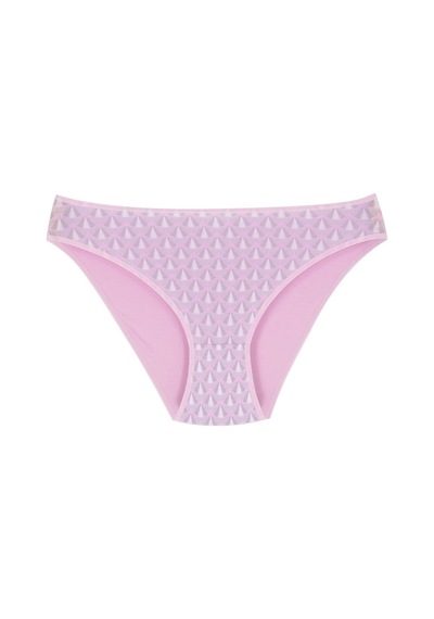 18001-3 Kadın 7'li Pinks Bikini Külot Paketi V7-penbe Mix Çok Renkli