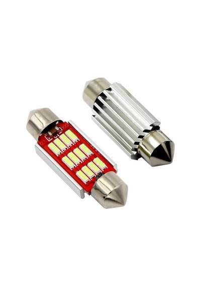 Sofit Led Canbus C5w 10 Led Tavan Plaka Ampül 31mm 2 Adet