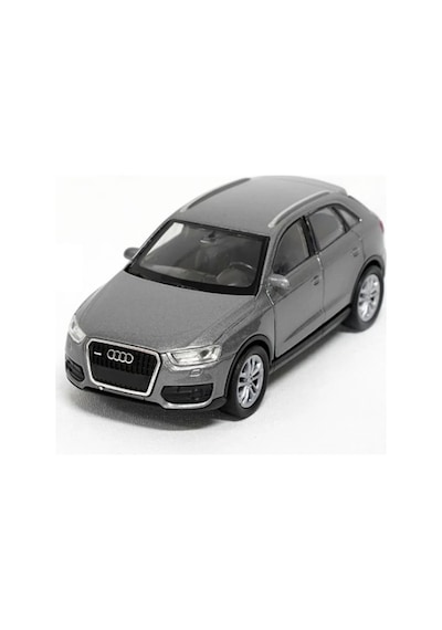 Welly Lisanslı Audi Q3 Çek Bırak Metal Model Araba 1:32-1:34 - Gri