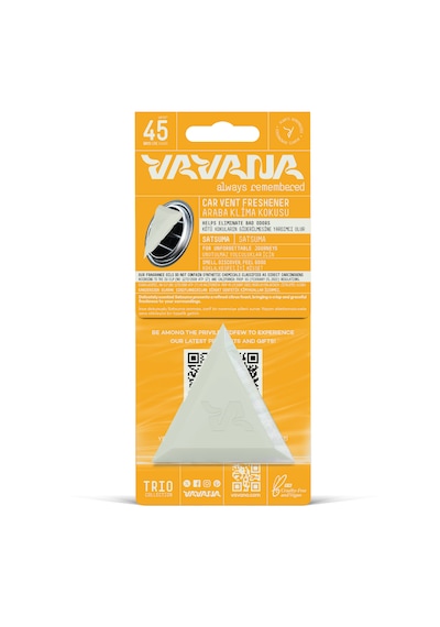 Vavana Araba Klima Kokusu 3'lü Set - Trio Oto Kokusu Bpa & Sıvı İçermez 45 Gün Etkili Set 3