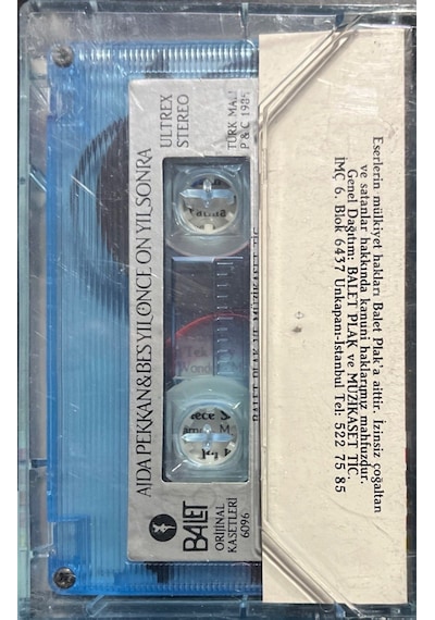 Plak Değildir Kaset Tir Kaset Ajda Pekkan Beş Yıl Önce On Yıl S