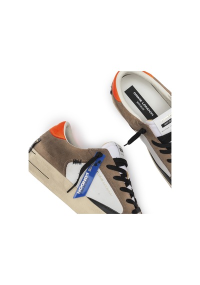 Sneaker Günlük Erkek 15103Aa7 Crime London Sk8 Deluxe Coconut Coconut Kahverengi