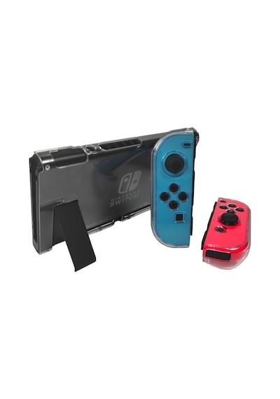 Nintendo Switch Sert Plastik Şeffaf Cihaz Koruyucu Kılıf