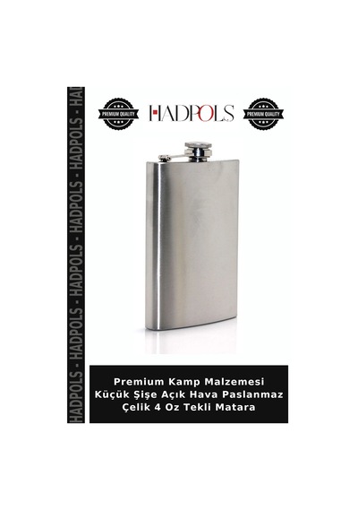 Premium Kamp Malzemesi Küçük Şişe Açık Hava Paslanmaz Çelik 4 Oz Tekli Matara Çok Renkli