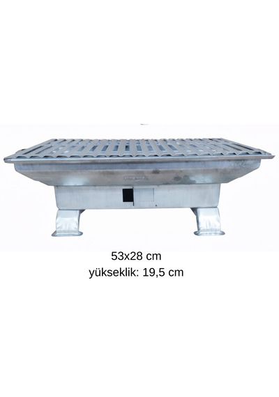 Piknik Mangalı Büyük Boy - 1031 Gri