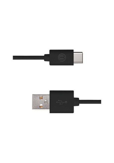 Mojue 3DK12S1 USB-A - USB-C Şarj Kablosu - T Siyah