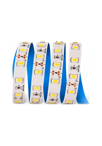 Cata 5 Metre Led Şerit Bant 12v 6500k Beyaz Işık 60 Led/m Ip20 Kendinden Yapışkanlı