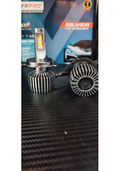 H4 Vrpro Silver Xenon 6000k-6500k Saf Beyaz Işık Led Zenon 18000l