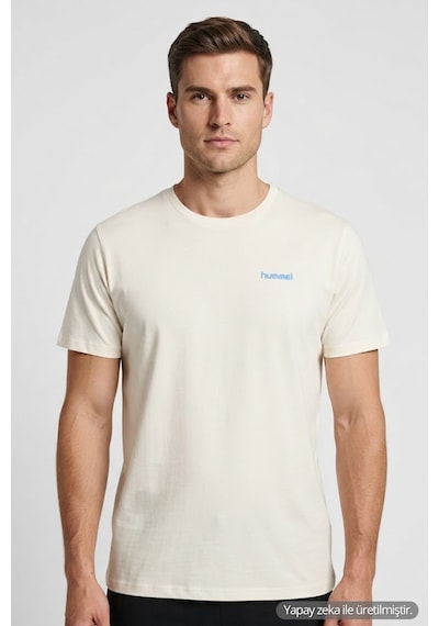 Hummel Alexe Erkek Tişört KREM