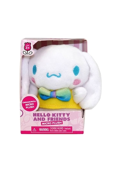 Gioc-hi Prezio-si Hello Kitty Peluş Serisi 7,5 Cm Sevimli Cinnamoroll Eğlenceli Peluş Oyuncak Çok Renkli