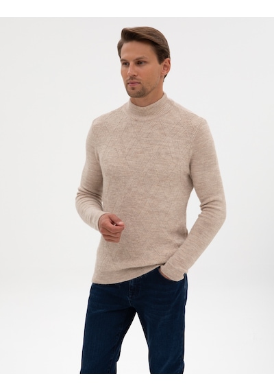 Pierre Cardin Erkek Bej Kazak /triko 50315690-vr011 Bej