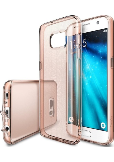 Ringke Air Galaxy S7 İle Uyumlu Kılıf Rose Gold