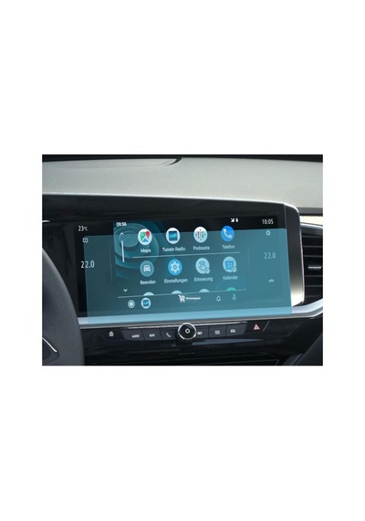 Opel Grandland Ultimate Uyumlu Araç Ekran Koruyucu Multimedya 10 İnç 9h Nano Kırılmaz Şeffaf